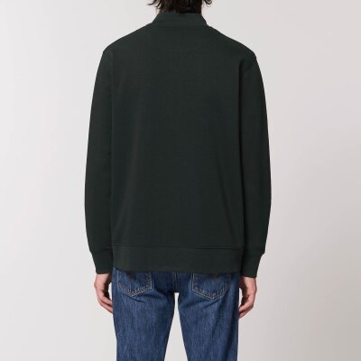 Sweatjacke Modell: Boston mit Knopfleiste