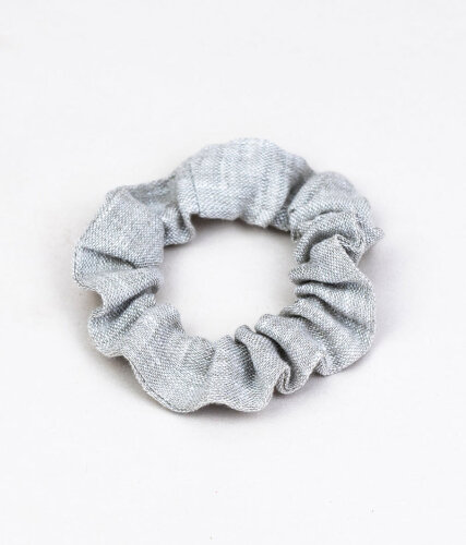 Haargummi Scrunchie Leinen