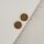 Holz Ohrstecker mit Fassung Kreis 10 mm Fischgr&auml;te