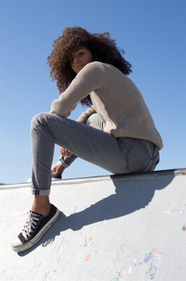 Super Skinny Super High Waist Jeans Modell: Carrie