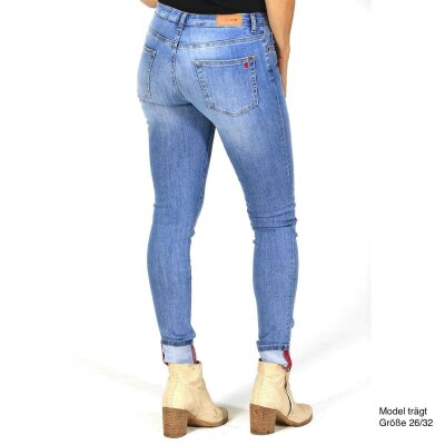 Skinny Fit-Jeans Modell: Rosa