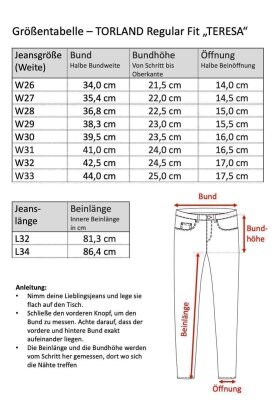 Jeans Slim Fit Modell: Teresa GOTS