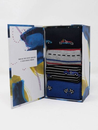 Sockenbox Modell: Maxie Racing, 4er-Pack