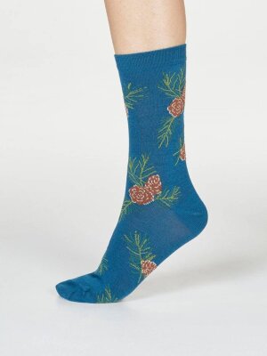 Sockenbox Modell: Abisska Winter Flowers, 4er-Pack