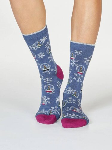 Socken Modell: Harlene Snowglobe, 2er-Pack