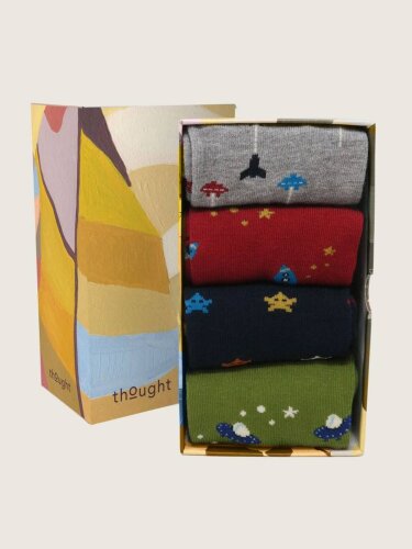 Sockenbox Modell: Arcade Rockets, 4er-Pack