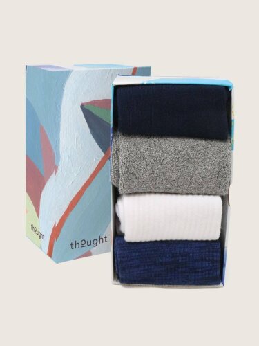 Sockenbox Modell: Essentials Variety GOTS, 4er-Pack