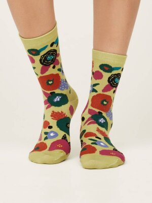 Socken Abstract Floral