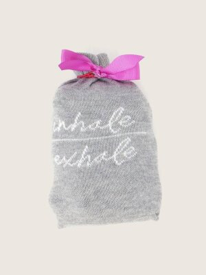 Sockenbeutel Modell: Inhale Exhale Yoga; 2er-Pack