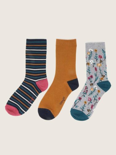 Sockenpack Modell: Spring Meadow, 3er-Pack