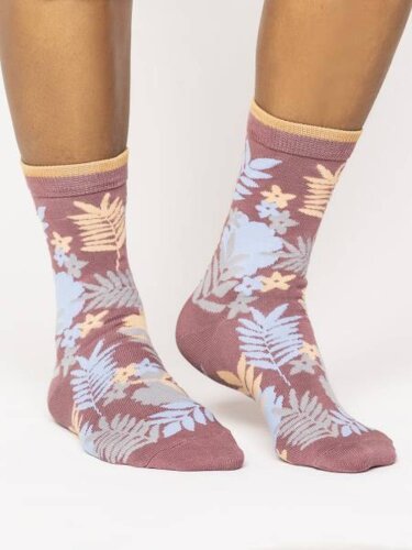 Socken Modell: Palm Leaf