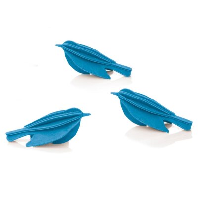 Holzdekoration Modell: Minibirds 5cm (3 Stück)