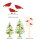 Holzdekoration Modell: Minibirds 5cm (3 St&uuml;ck)