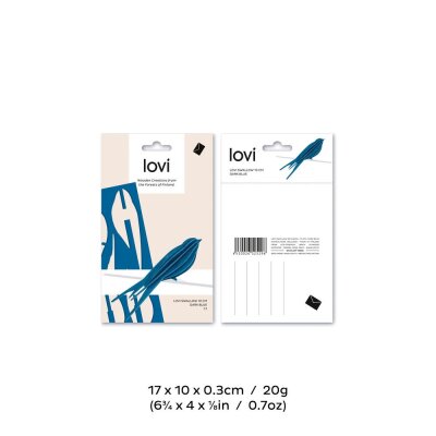 Holzdekoration Modell: Swallow 10 cm