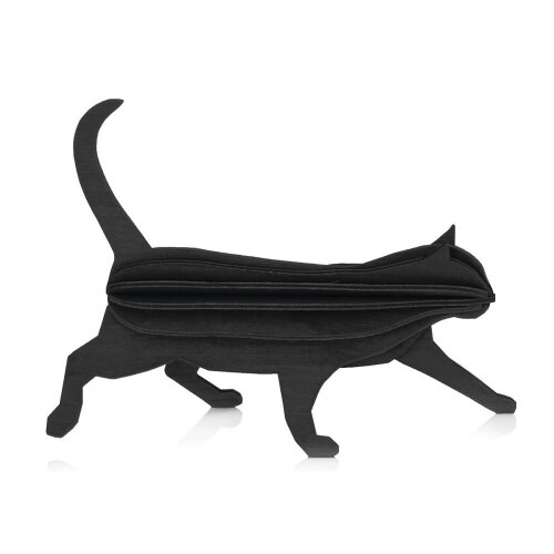 Holzdekoration Modell: Cat 12cm