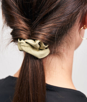 Haargummi Scrunchie Tencel