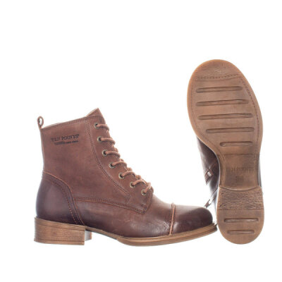 Schn&uuml;rstiefel Pandora gef&uuml;ttert