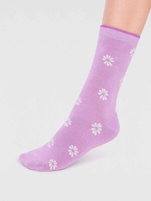 Sockenbox Modell: Maeve Bamboo Floral, 4er-Pack