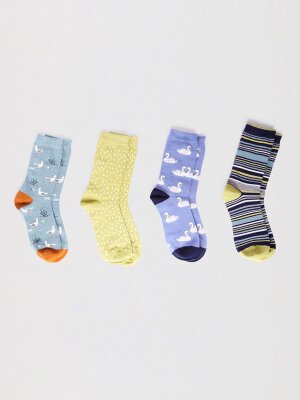 Sockenbox Modell: Daniela Bamboo Duc; 4er-Pack
