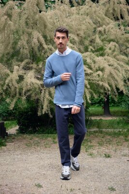 Flanellhose Modell: Eric GOTS