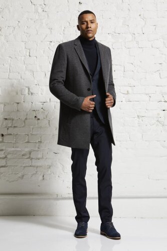 Wollmantel Modell: Metro long