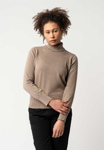 Rollkragen-Pullover Modell: Mayura GOTS
