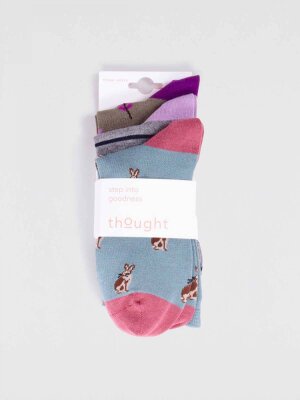 Sockenpack Modell: Kiara Bamboo Bunny, 3er-Pack
