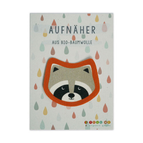 Aufnäher Waschbär