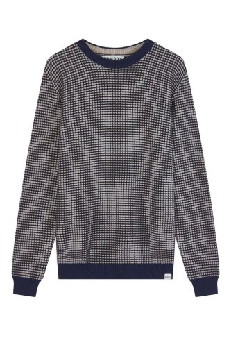 Pullover mit Quadraten Modell: Hasan GOTS