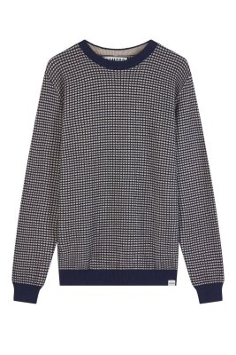 Pullover mit Quadraten Modell: Hasan GOTS