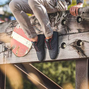 Winter-Sneaker Sky Wooler