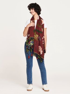 EcoVero Schal Modell: Chandra