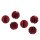Holzdekoration Modell: Baubles 4cm (6er-Pack)