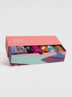 Sockenbox Modell: The Animal Bamboo, 7er-Pack