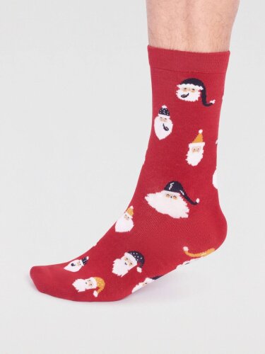 Socken Modell: Alfredo Bamboo Cristmas Snowman