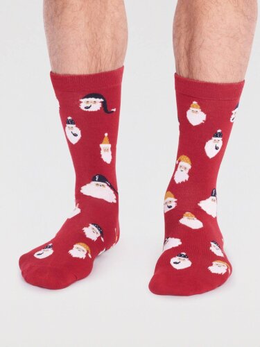 Socken Modell: Alfredo Bamboo Cristmas Snowman