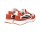 Sneaker G-Marathon Perfo Red/Orange/Dark Brown