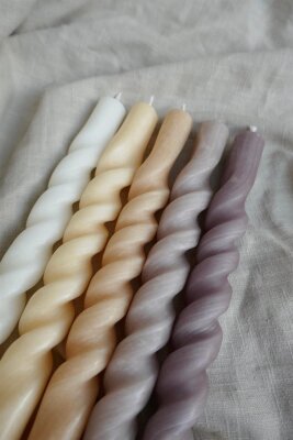 Twistkerze 25cm, 1 St&uuml;ck