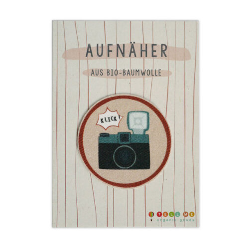 Aufnäher Kamera Klick