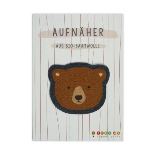 Aufnäher Braunbär