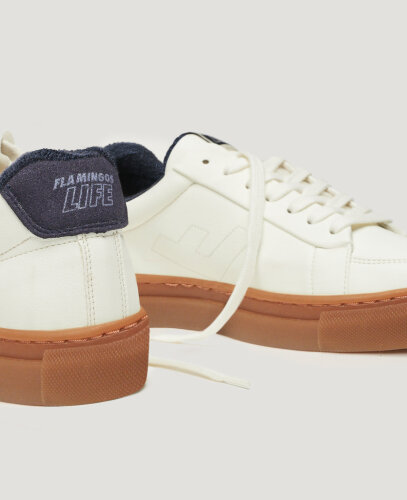 Sneaker Modell: Classic 70s White Navy Caramel