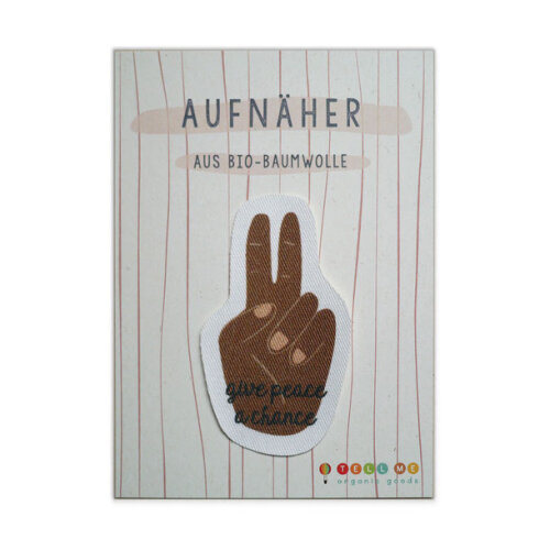 Aufnäher give peace a chance N2