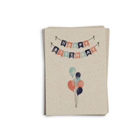 Grußkarte Happy Birthday