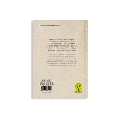 Notizbuch A5 Modell: Jana Jungle