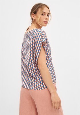 Blusenshirt Modell: Ruby, gemustert