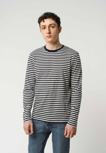 Langarmshirt Modell: Jerin Stripes GOTS