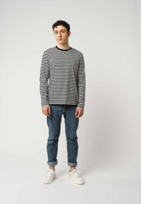 Langarmshirt Modell: Jerin Stripes GOTS
