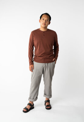 Langarmshirt Modell: Rahul GOTS