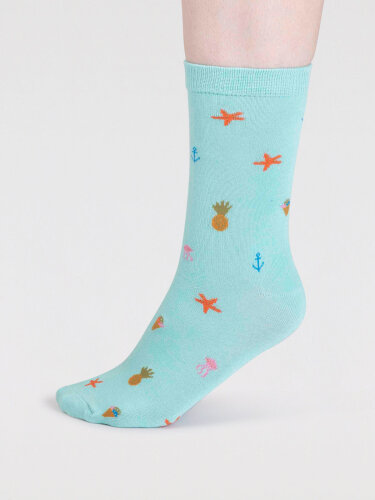 Socken Modell: Willa Bamboo Seaside