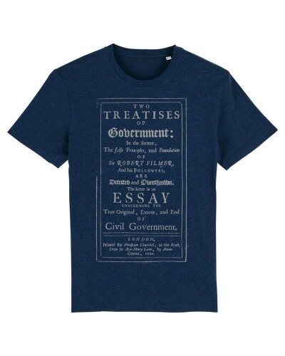 Politik T-Shirt Gesellschaftsvertrag